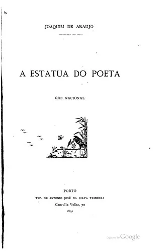 A estatua do poeta: Ode nacional